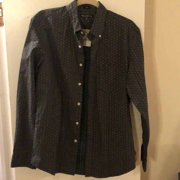 Mens J Crew Mercantile Button Down slim sz medium